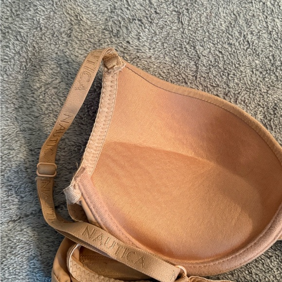 Nautica Intimates Push-up Women’s Bra 34B Tan Underwire - Picture 7 of 10
